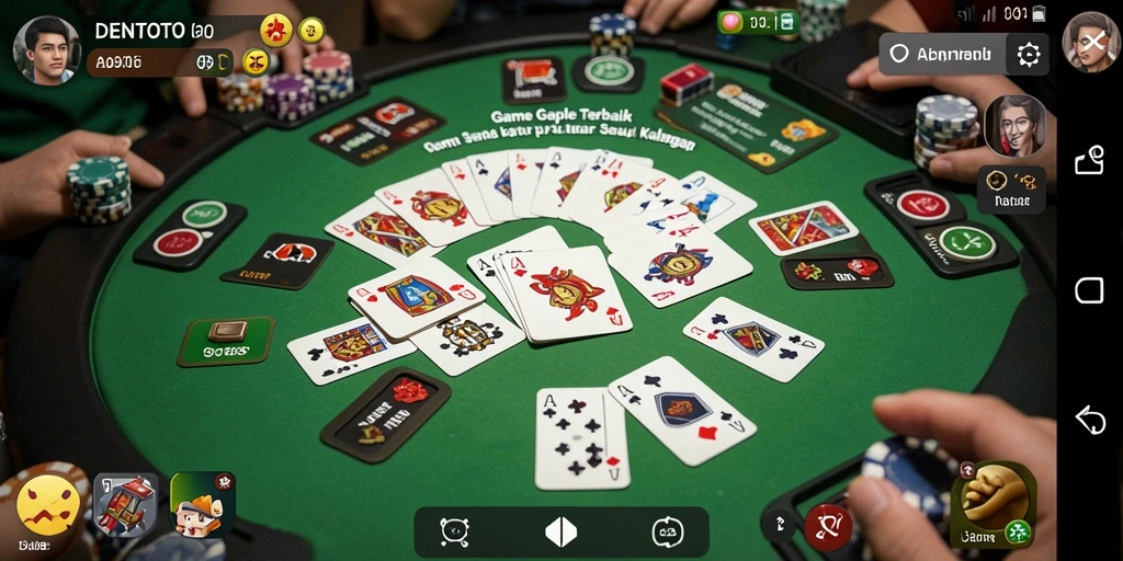 Tampilan gameplay DENTOTO yang seru dan interaktif.