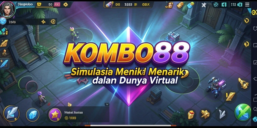 Tampilan menarik dan gameplay mendebarkan KOMBO88.