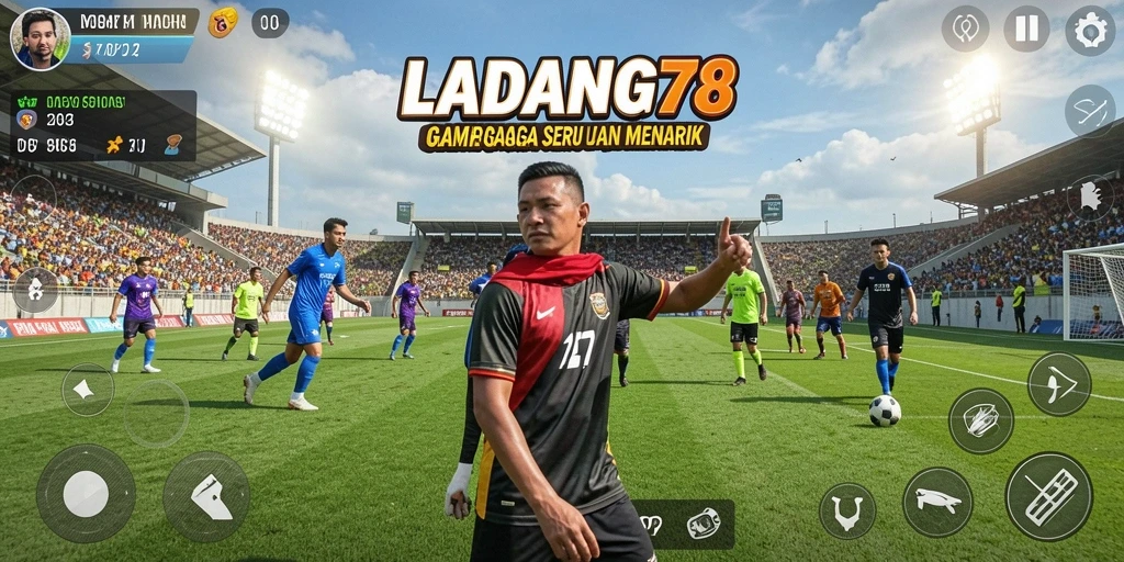 Tampilan gameplay seru dalam LADANG78 yang menampilkan aksi mendebarkan.