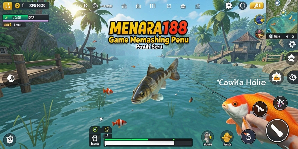 Gameplay memancing seru dengan tampilan yang menakjubkan.