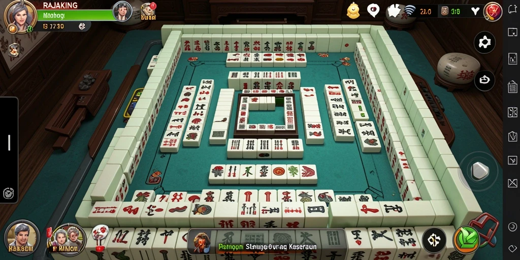 Screenshot gameplay RAJAKING yang menarik dan penuh warna.