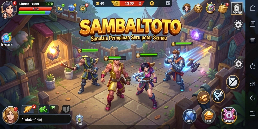 Gameplay seru dalam SAMBALTOTO yang menantang dan interaktif.